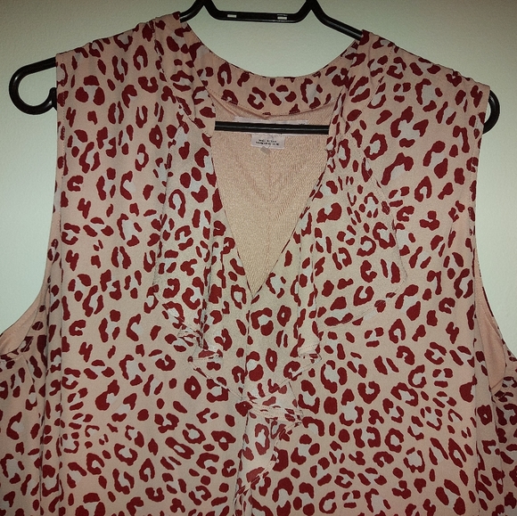 In Every Story Leopard Print V Neck Dress - Picture 2 of 8